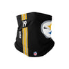 Pittsburgh Steelers NFL Juju Smith-Schuster On-Field Sideline Logo Gaiter Scarf
