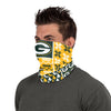 Green Bay Packers NFL Busy Block Gaiter Scarf