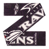 Baltimore Ravens NFL Wordmark Colorblend Scarf