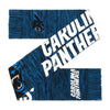 Carolina Panthers NFL Wordmark Colorblend Scarf