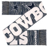 Dallas Cowboys NFL Wordmark Colorblend Scarf