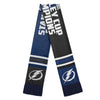 Tampa Bay Lightning NHL 2021 Stanley Cup Champions Acrylic Scarf