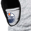 Edmonton Oilers NHL Heather Grey Big Logo Hooded Gaiter