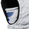 St Louis Blues NHL Heather Grey Big Logo Hooded Gaiter