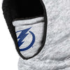 Tampa Bay Lightning NHL Heather Grey Big Logo Hooded Gaiter