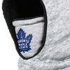 Toronto Maple Leafs NHL Heather Grey Big Logo Hooded Gaiter
