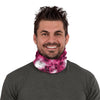 Las Vegas Raiders NFL Pink Tie-Dye Gaiter Scarf