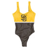 San Diego Padres MLB Womens Beach Day One Piece Bathing Suit