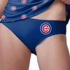 Chicago Cubs MLB Womens Mini Logo Bikini Bottom