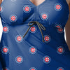 Chicago Cubs MLB Womens Mini Logo Tankini