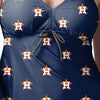 Houston Astros MLB Womens Mini Logo Tankini