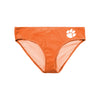 Clemson Tigers NCAA Womens Mini Logo Bikini Bottom