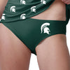 Michigan State Spartans NCAA Womens Mini Logo Bikini Bottom