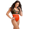 Cleveland Browns NFL Original Womens Beach Day One Piece Bathing Suit