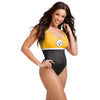 Pittsburgh Steelers NFL Womens Beach Day One Piece Bathing Suit