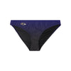 Baltimore Ravens NFL Womens Gradient Big Logo Bikini Bottom