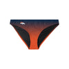 Denver Broncos NFL Womens Gradient Big Logo Bikini Bottom