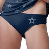 Dallas Cowboys NFL Womens Mini Logo Bikini Bottom