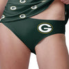 Green Bay Packers NFL Womens Mini Logo Bikini Bottom