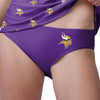 Minnesota Vikings NFL Womens Mini Logo Bikini Bottom