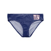 New York Giants NFL Womens Mini Logo Bikini Bottom