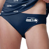 Seattle Seahawks NFL Womens Mini Logo Bikini Bottom