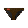 Cleveland Browns NFL Womens Solid Wordmark Bikini Bottom