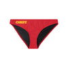 Kansas City Chiefs NFL Womens Solid Wordmark Bikini Bottom