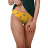 Green Bay Packers NFL Womens Summertime Mini Print Bikini Bottom