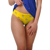 Los Angeles Rams NFL Womens Summertime Mini Print Bikini Bottom