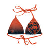Chicago Bears NFL Womens Gradient Big Logo Bikini Top