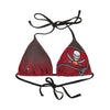 Tampa Bay Buccaneers NFL Womens Gradient Big Logo Bikini Top