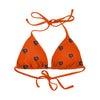 Chicago Bears NFL Womens Mini Print Bikini Top