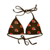 Cleveland Browns NFL Womens Mini Print Bikini Top