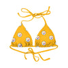 Pittsburgh Steelers NFL Womens Mini Print Bikini Top