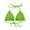 Seattle Seahawks NFL Womens Mini Print Bikini Top