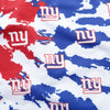 New York Giants NFL Womens Paint Splash Bikini Top