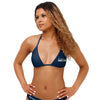Seattle Seahawks NFL Womens Solid Logo Bikini Top