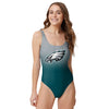 Philadelphia Eagles NFL Womens Gametime Gradient One Piece Bathing Suit