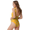 Green Bay Packers NFL Womens Mini Print One Piece Bathing Suit