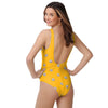 Pittsburgh Steelers NFL Womens Mini Print One Piece Bathing Suit