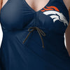 Denver Broncos NFL Womens Summertime Solid Tankini