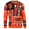 San Francisco Giants Patches Ugly Crew Neck Sweater