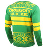 Oregon Ducks NCAA 2 Stripe Big Logo Light Up Sweater