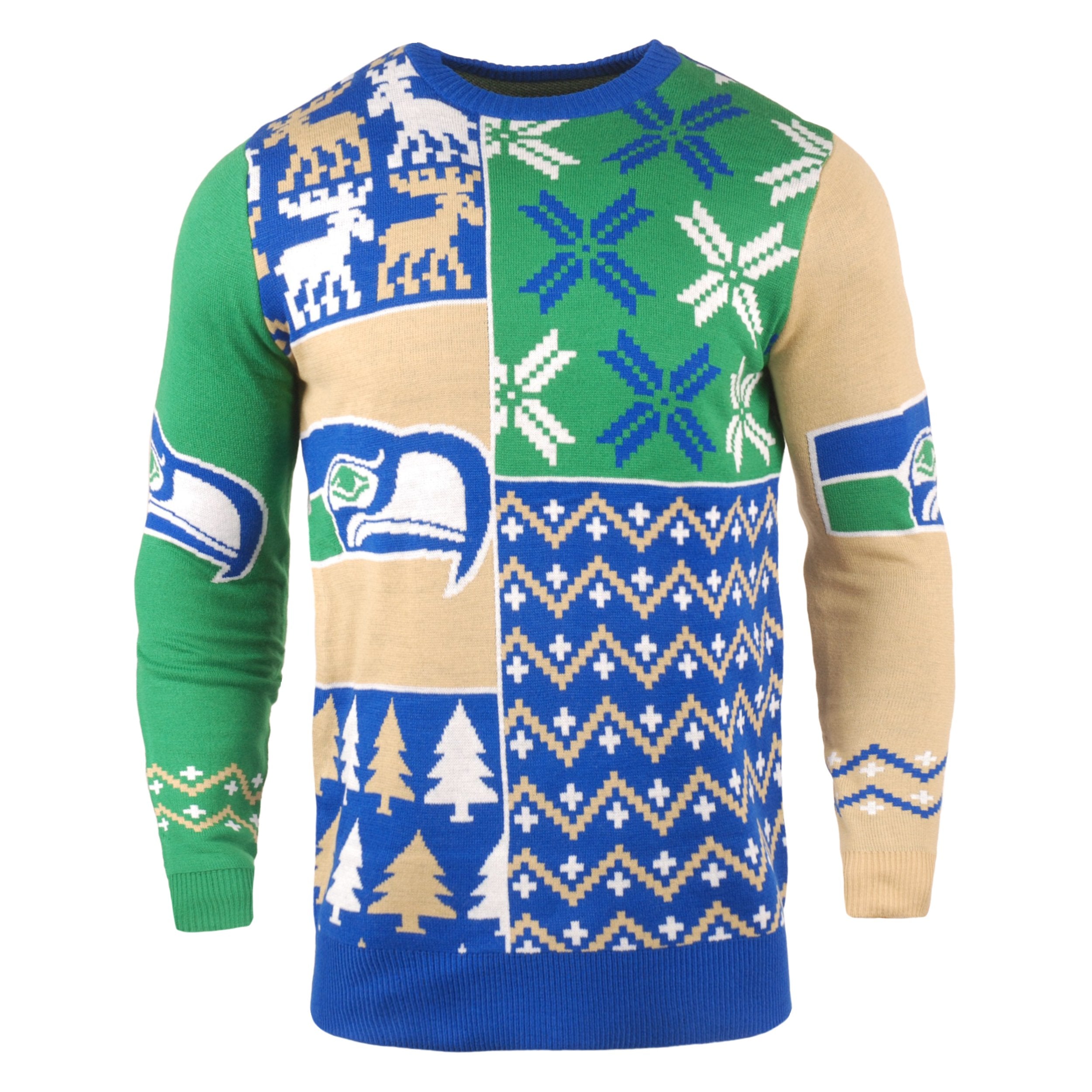 seattle seahawks ugly christmas sweater