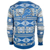 Detroit Lions Aztec Print Ugly Crew Neck Sweater