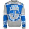 Detroit Lions Cotton Retro Sweater