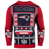New England Patriots NFL Mens Light Up Sweater
