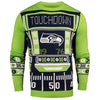 Seattle Seahawks NFL Mens Light Up Sweater