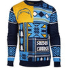 San Diego Chargers Patches Ugly Crew Neck Sweater